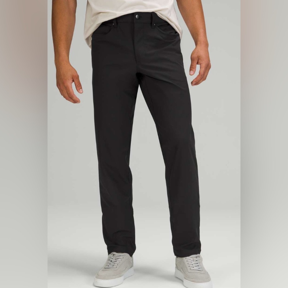 lululemon athletica Men's Slim Jeans — Black